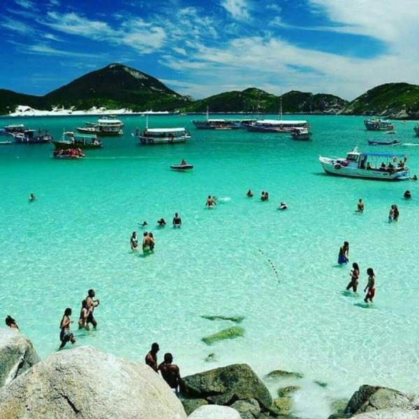 Апартаменты Apartamento Luar De Arraial Proximo A Praia Dos Anjos Арраял-ду-Кабу Экстерьер фото